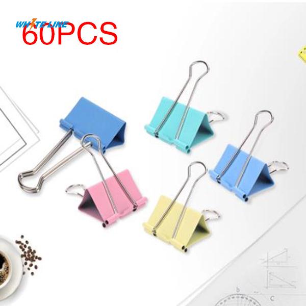 Metal Clamp Binder Clips File Stationary Paper