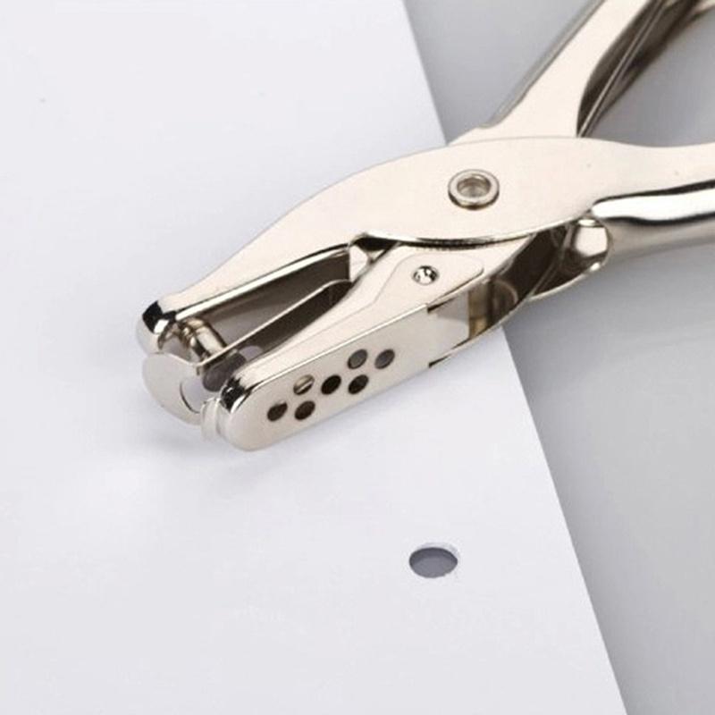 Metal Hand-held Puncher Punch Puncher Hole Punch Single Hole Ticket Checker