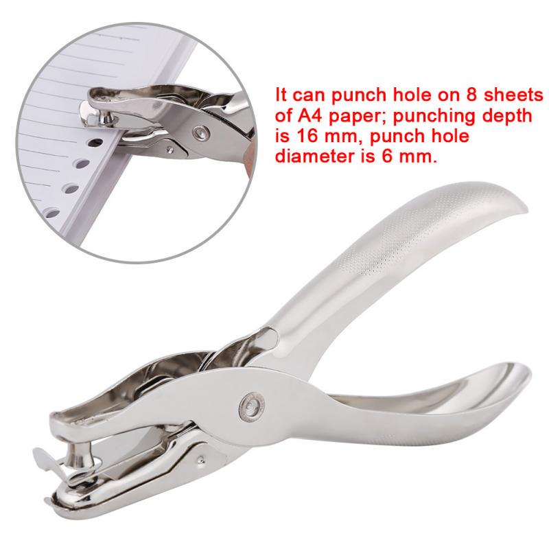 Paper Punch Single Hole Puncher Circle Cutting Tool For Crafts Scrapbooking Ticket Marking