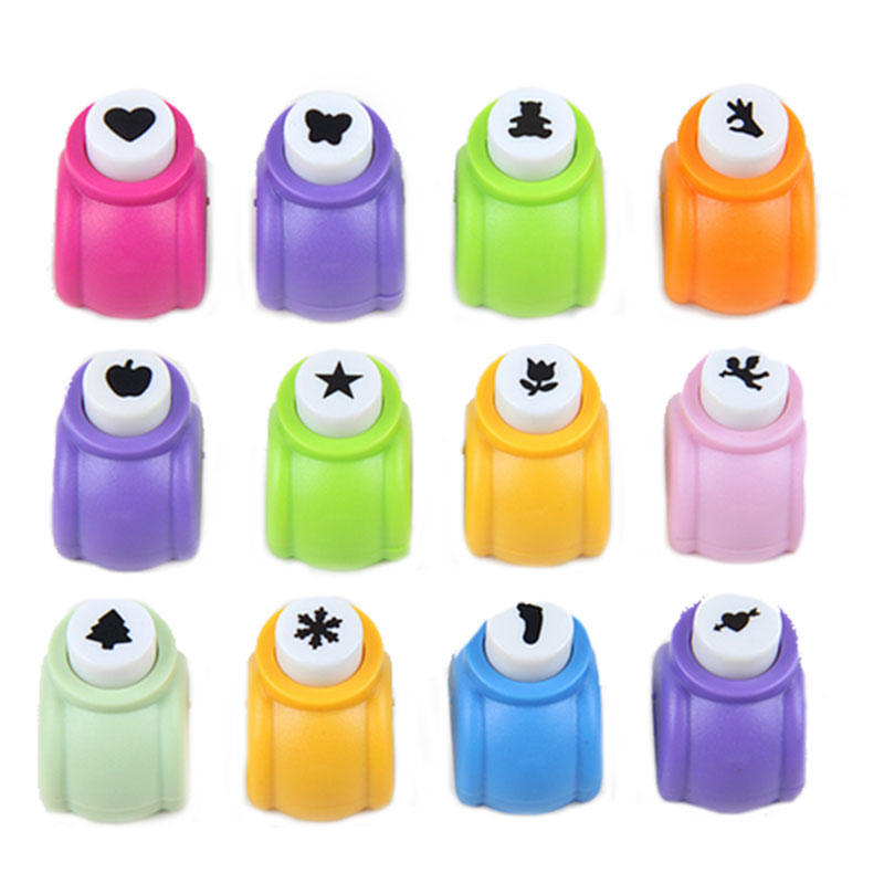 Mini Scrapbook Punches Handmade Cutter Printing DIY Paper Hole Puncher Shape