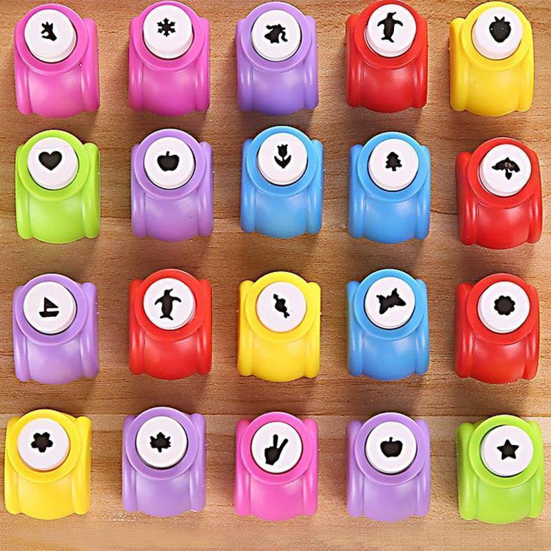 Mini Scrapbook Punches Handmade Cutter Printing DIY Paper Hole Puncher Shape