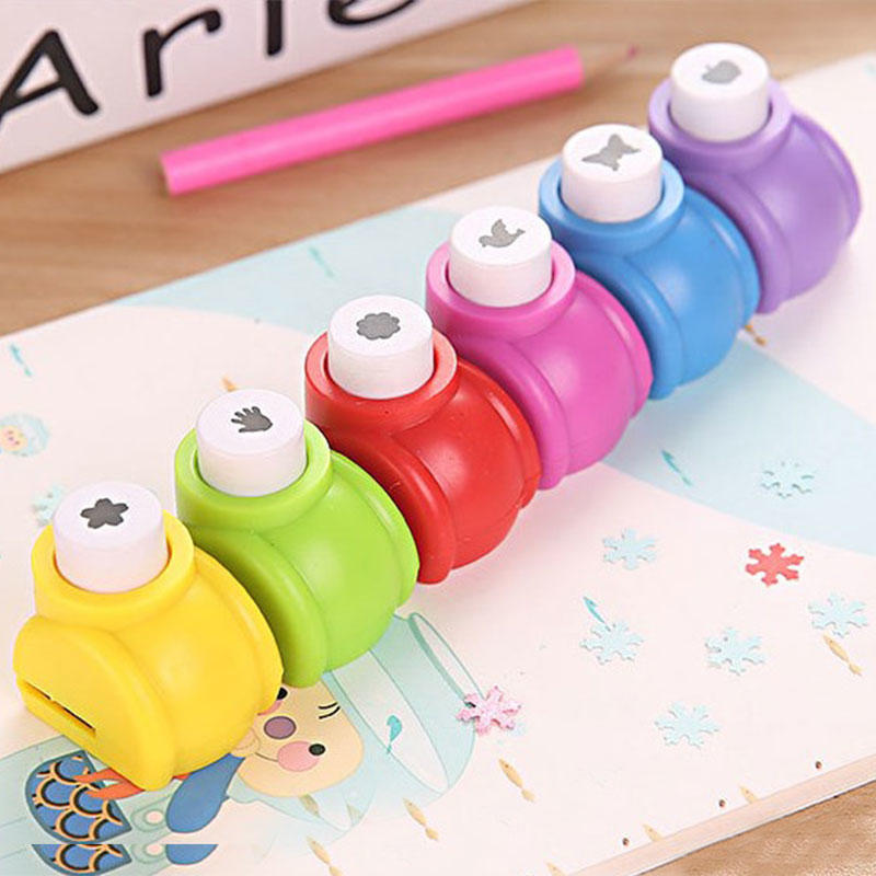 Mini Scrapbook Punches Handmade Cutter Printing DIY Paper Hole Puncher Shape