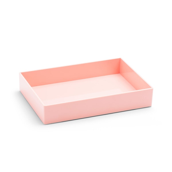 Blush Medium Accessory Tray