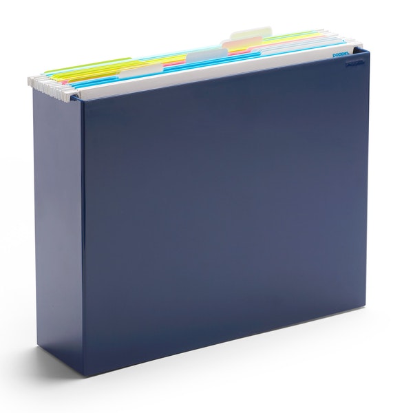 Navy File Box